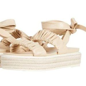 Women's Sam Edelman Kerin Platform Sandal, Size 7 M Ivory